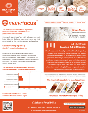 ManeFocus™ Sell Sheet